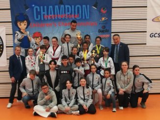 Unsere Schüler der Sportschule Park Stuttgart beim internationalen Kinderturnier Poomsae (Taekwondo)