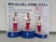 Schüler der Sportschule Park in Stuttgart auf dem Siegertreppchen bei den Bulgaria Open Poomsae 2024