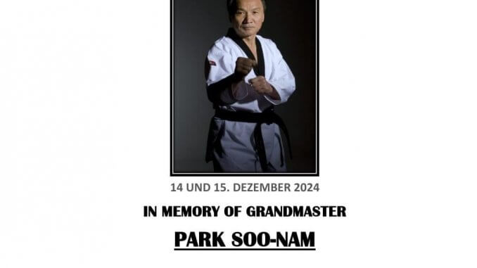 Der 38. internationale Park-Pokal. In Memory of Grandmaster Park Soo-Nam.