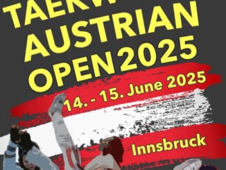 Plakat der Austrian Open 2025 in Innsbruck.