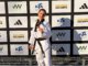 Angelina Haruni von der Sportschule Park mit der Goldmedaille bei den Adidas Golden Champs in Seoul/Korea.