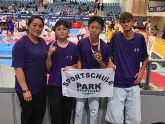 Schüler der Sportschule Park in Stuttgart bei der Kadetten- und Juniorenmeisterschaft in Hamburg 2026.